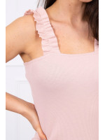 Palaidinė su plačiomis petnešėlėmis (Šviesiai rožinė)