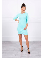 Suknelė su dekoratyvinėm sagutėm (Mėtos)