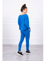 Kostiumėlis su oversized palaidine (Mėlyna)