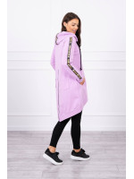 Megztukas su užtrauktuku nugaroje (Violetinė)