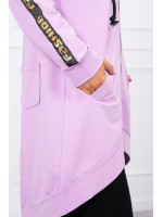 Megztukas su užtrauktuku nugaroje (Violetinė)