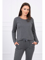 Dviejų dalių sportinis kostiumėlis (Grafito)