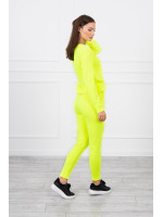Sportinis kostiumėlis laisvalaikiui (Geltona) (Neoninė)