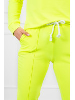 Sportinis kostiumėlis laisvalaikiui (Geltona) (Neoninė)