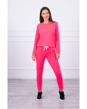 Sportinis kostiumėlis laisvalaikiui (Rožinė) (Neoninė) Sportinis kostiumėlis laisvalaikiui (Rožinė) (Neoninė)