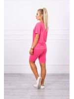 Laisvalaikio kostiumėlis (Fuksijos)