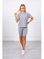 Laisvalaikio kostiumėlis (Pilka)