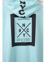 Kardiganas su gobtuvu (Mėtos)