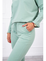 Kostiumėlis su oversize palaidinė (Tamsi) (Mėtos)