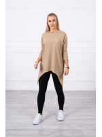 Bliuzonas su dviračio iliustracija ant nugaros (Šviesiai ruda)