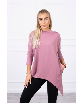 Bliuzonas su dviračio iliustracija ant nugaros (Tamsi rožinė) Bliuzonas su dviračio iliustracija ant nugaros (Tamsi rožinė)