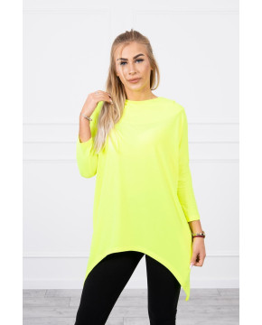 Bliuzonas su dviračio dekoracija nugaroje (Neoninė geltona) Bliuzonas su dviračio dekoracija nugaroje (Neoninė geltona)