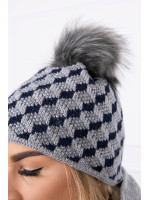 Moteriškas komplektas K155 (Tamsi) (Pilka)