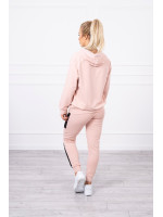 Sportinis kostiumėlis su juostelėmis (Tamsi) (Šviesiai) (Rožinė)