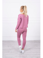 Kostiumėlis su oversized palaidine (Tamsi rožinė)