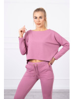 Kostiumėlis su oversized palaidine (Tamsi rožinė)