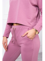 Kostiumėlis su oversized palaidine (Tamsi rožinė)