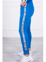 Dviejų dalių kostiumėlis su juostelėmis (Mėlyna)