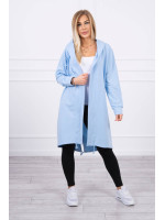 Kardiganas su užrašu „MCI“ (Žydra)