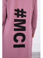 Kardiganas su užrašu „MCI“ (Tamsi rožinė)