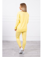 3 dalių laisvalaikio kostiumėlis (Geltonas)