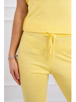 3 dalių laisvalaikio kostiumėlis (Geltonas)