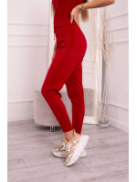 3 dalių laisvalaikio kostiumėlis (Raudonas)