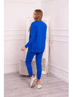 3 dalių laisvalaikio kostiumėlis (Mėlynas)