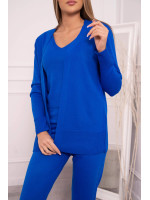 3 dalių laisvalaikio kostiumėlis (Mėlynas)