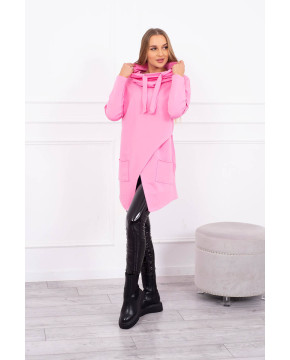 Prailgintas bliuzonas su asimetrišku priekiu (Šviesiai rožinė) Prailgintas bliuzonas su asimetrišku priekiu (Šviesiai rožinė)