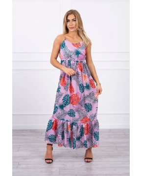 Ilga romantiška suknelė (Violetinė) Ilga romantiška suknelė (Violetinė)