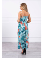 Ilga romantiška suknelė (Mėtos)