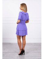 Suknelė su V formos iškirpte (Violetinė)