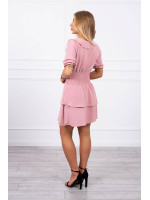 Suknelė su V formos iškirpte (Rožinė)