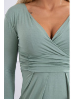 Aptempta suknelė (Tamsi) (Mėtos)