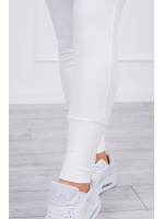 Dviejų dalių kostiumėlis su plačiomis rankovėmis (Drobės spalvos)