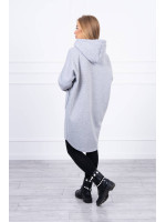 Pašiltintas bliuzonas su ilgesne nugara (Pilka)