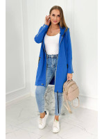 Sweatshirtsu a dekoratyvinėmis tape (Mėlyna)