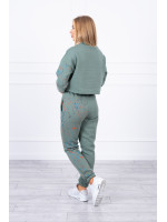 Pašiltintas kostiumėlis su dažų imitacija (Chaki)