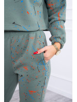 Pašiltintas kostiumėlis su dažų imitacija (Chaki)