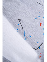 Pašiltintas kostiumėlis su dažų imitacija (Pilka)