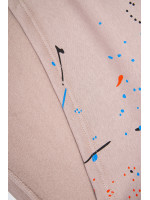 Pašiltintas kostiumėlis su dažų imitacija (Smėlinė)