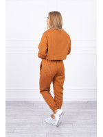 Pašiltintas kostiumėlis su dažų imitacija (Kupranugario spalvos)