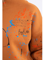 Pašiltintas kostiumėlis su dažų imitacija (Kupranugario spalvos)