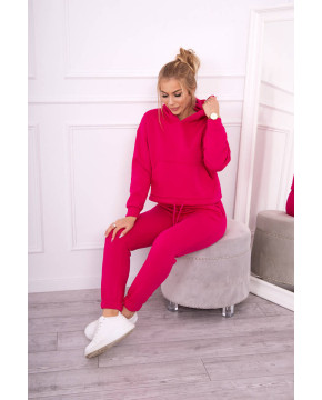 Laisvalaikio kostiumėlis su pūkeliu (Fuksijų) Laisvalaikio kostiumėlis su pūkeliu (Fuksijų)