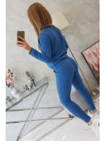Dviejų dalių sportinis kostiumėlis (Džinsų mėlyna)