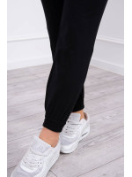 Dviejų dalių kostiumėlis su gobtuvu (Juoda)