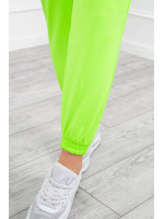 Dviejų dalių kostiumėlis su gobtuvu (Žalia)