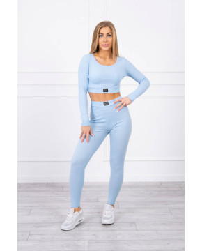 Dviejų daliu kostiumėlis su trumpa palaidine (Melsva) Dviejų daliu kostiumėlis su trumpa palaidine (Melsva)