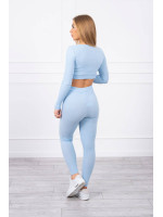 Dviejų daliu kostiumėlis su trumpa palaidine (Melsva)